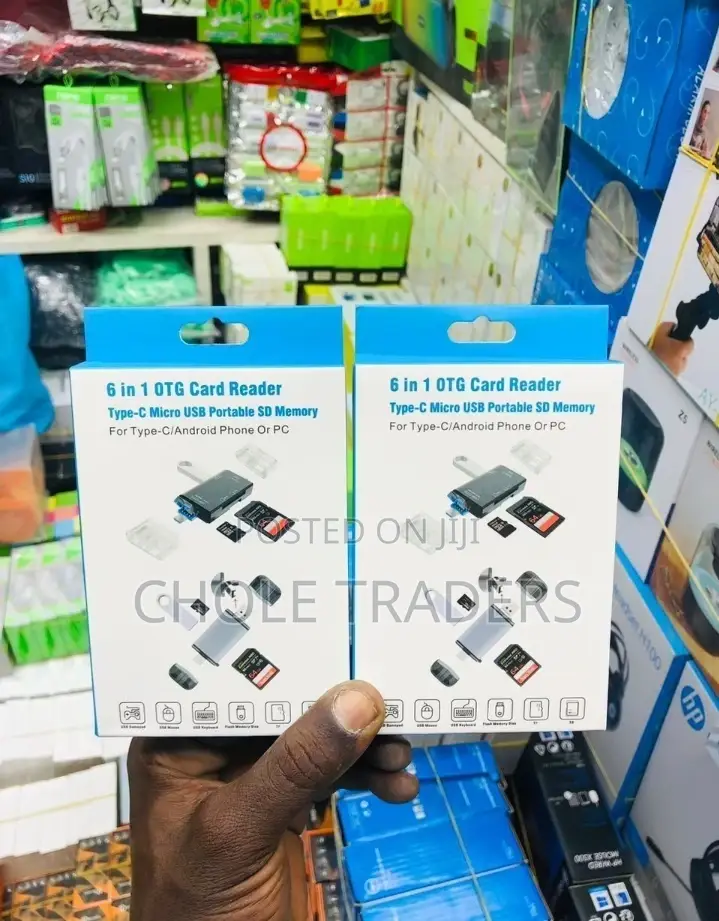 6 in 1 OTG Card Reader