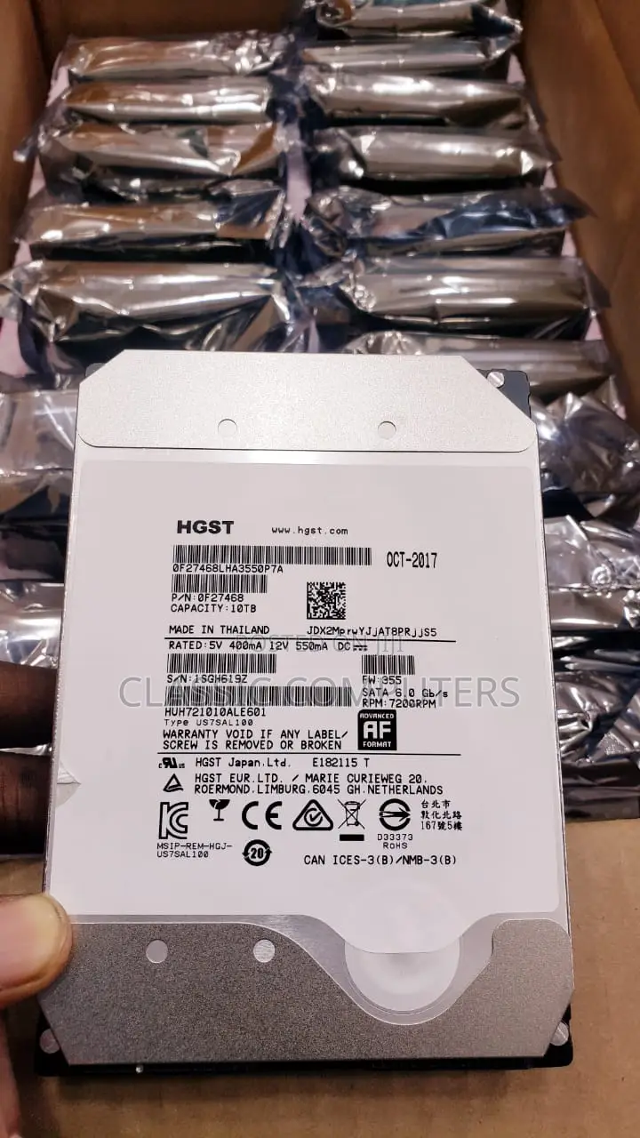 HGST 10tb Hard Drive