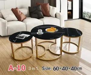 Elegant Nesting Table Set of 3pcs