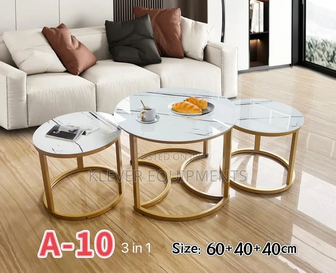 Elegant Nesting Table Set of 3pcs