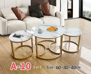Elegant Nesting Table Set of 3pcs