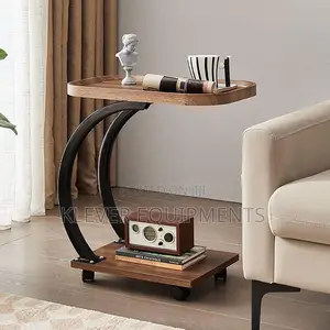 Modern Side Table With Bold Frame