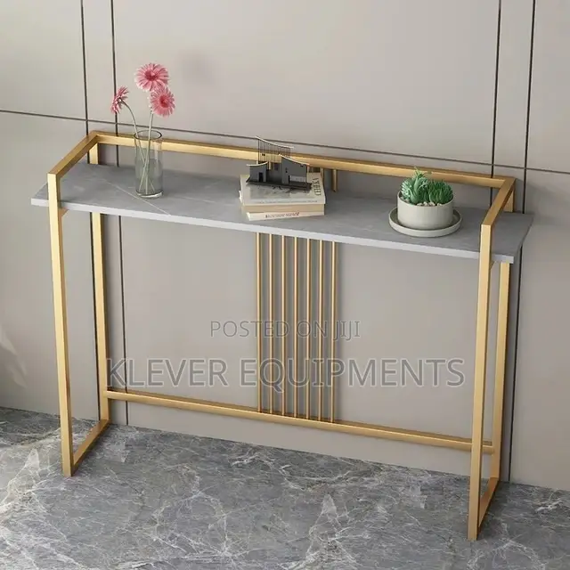Narrow Wooden Console Table