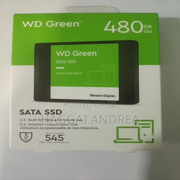 WD Greentm 2.5 Sata Internal SSD 480gb
