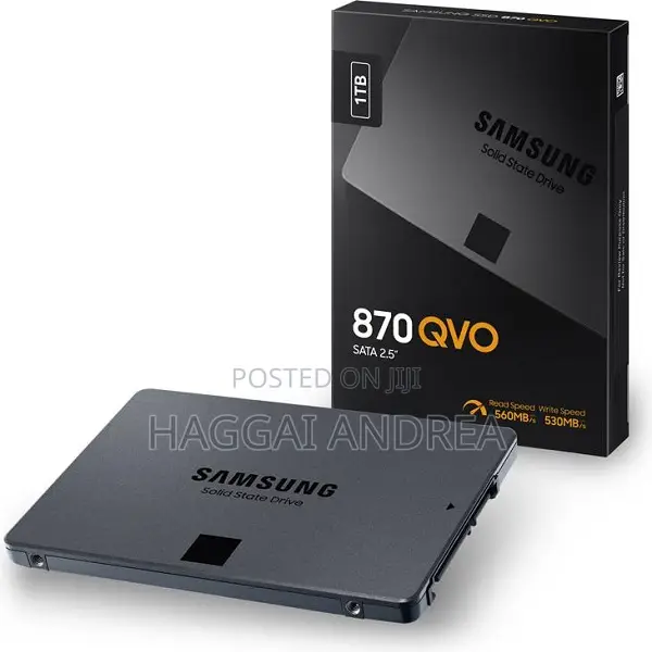 Samsung 870 Qvo 2.5” Sata Internal SSD 1tb 1000gb