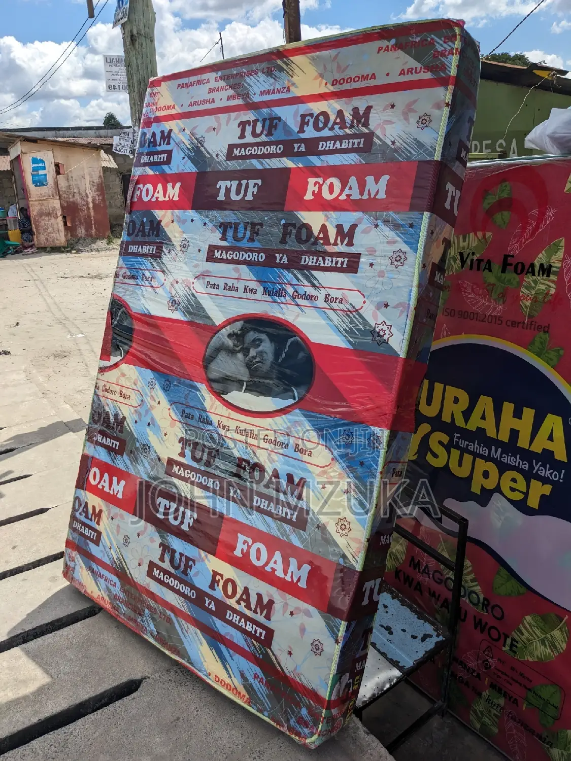 Godoro Aina Ya Tuf Foam FUTI 4 Kwa 6 Inchi 6 Bei Ni 90,000