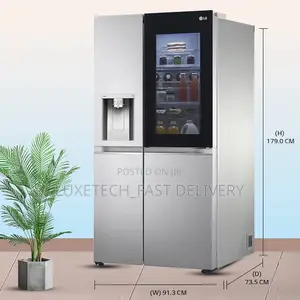 LG 674L Frost Free Instaview Refrigerator Side by Side