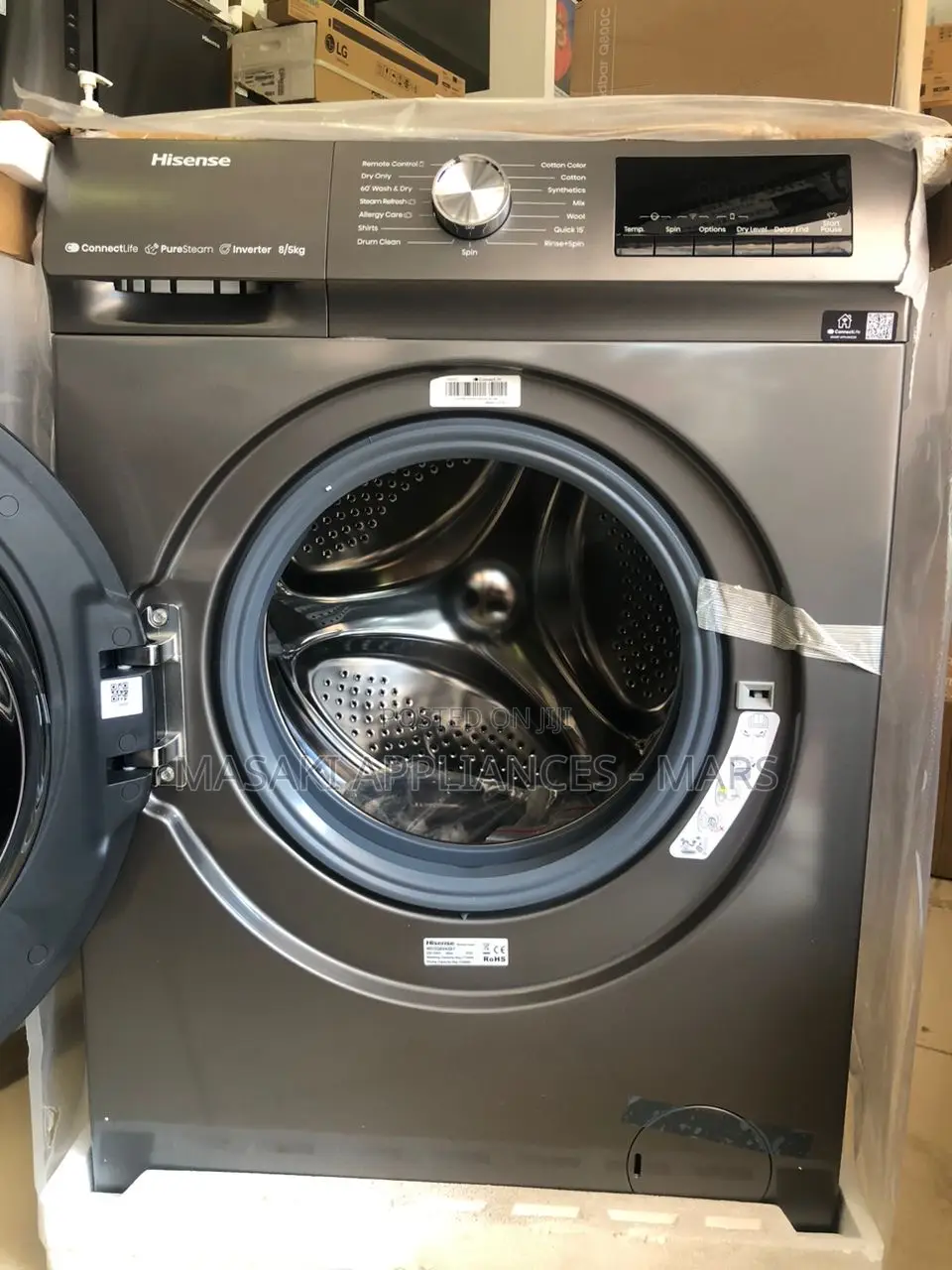 New Hisense Washingmachine 8/5kg Washer Dryer | Wd3q8043bt