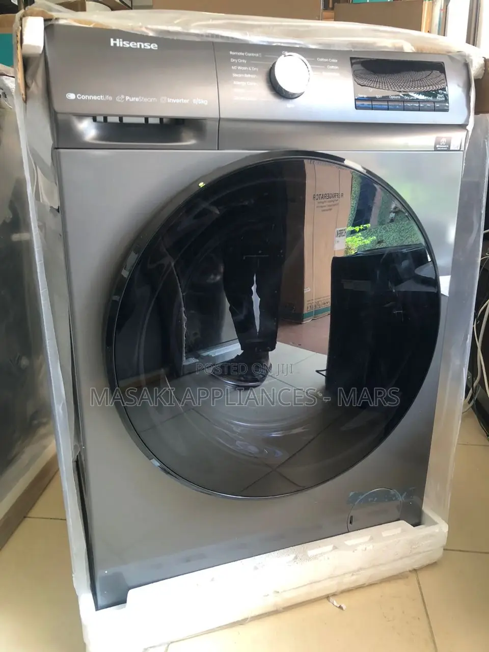 New Hisense Washingmachine 8/5kg Washer Dryer | Wd3q8043bt