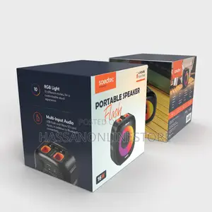 Porodo Soundtec Flash RGB Portable Bluetooth Speaker 16W