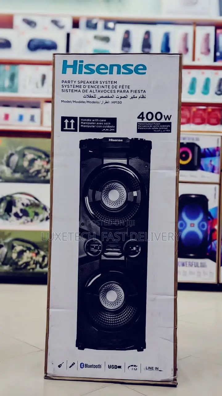Hisense Party Box Speaker 400w Rechargeable