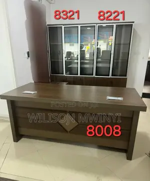 Executive Table and Office Cabinet Full Set