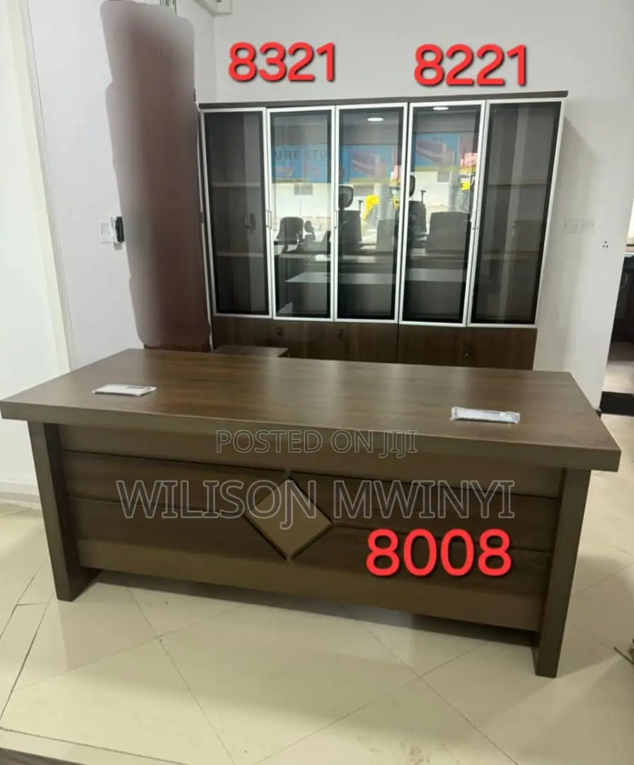 Executive Table and Office Cabinet Full Set