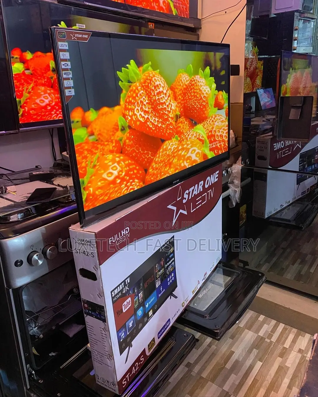 Star One 42 Inches Smart Android TV Full HD Resolution