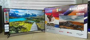 Bruhm 50'' LED UHD Vidaa Smart TV Frameless