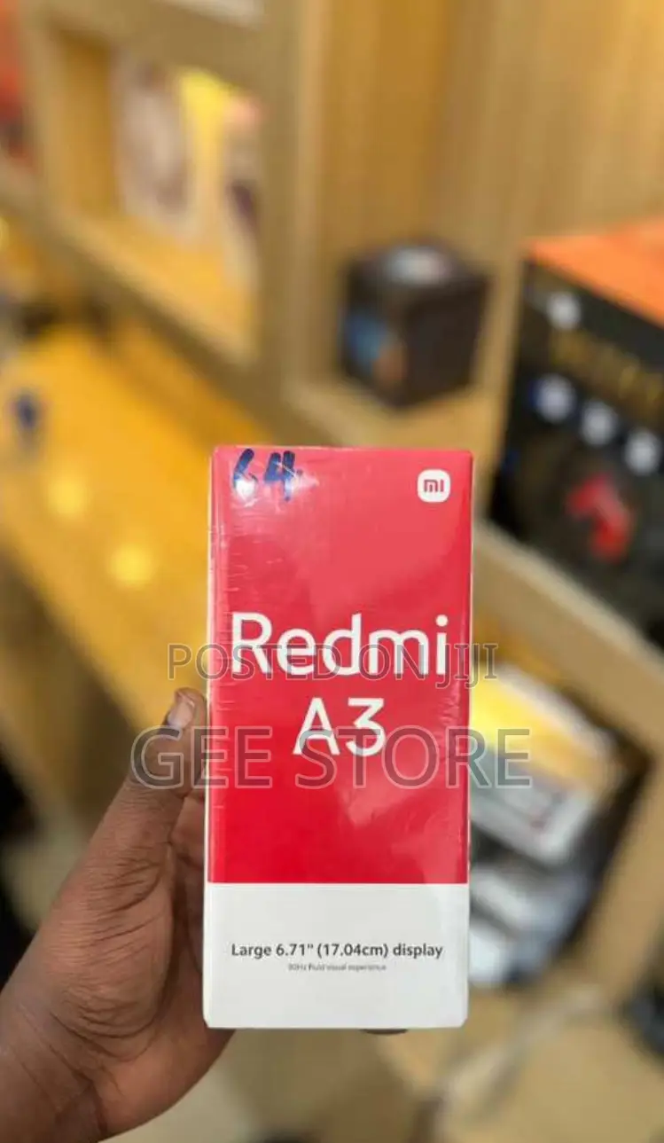 New Xiaomi Redmi A3 64 GB Black