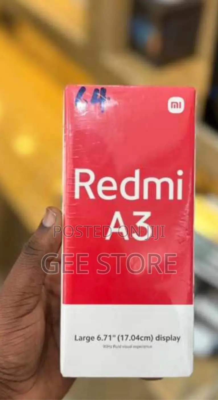 New Xiaomi Redmi A3 64 GB Black