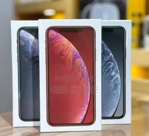 New Apple iPhone XR 64 GB Black