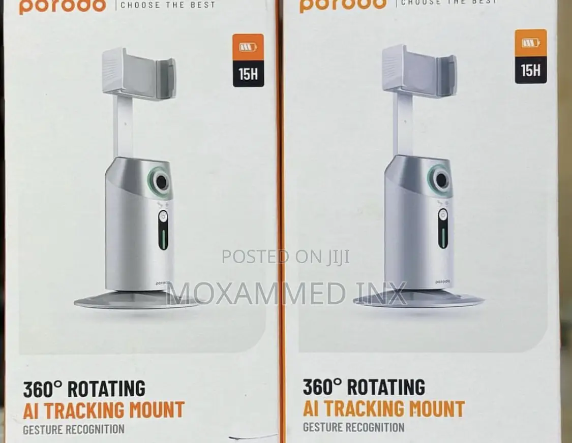Porodo 360 Ai Tracking Mount