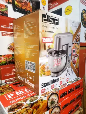 DSP Stand Mixer 10 Litres 3 in 1 Heavy Duty| DOUGH Mixer 10L