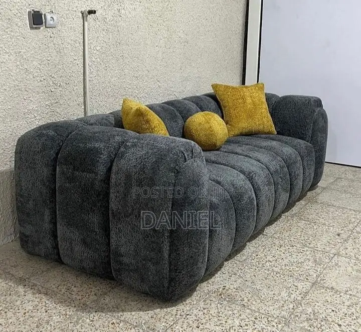 Sofa Full Fibre, Spring Na Sponge Imejaa Siti Ya Watu Wawili