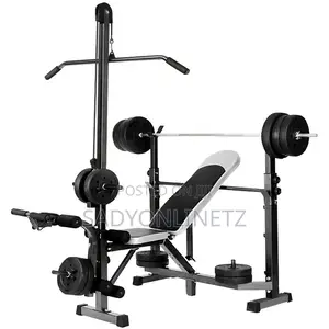 Multi Bench Pull Down With 50kg Dumbbell