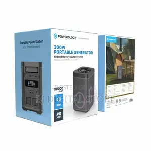 Powerology 90000mah 300W Portable Generator Integrated