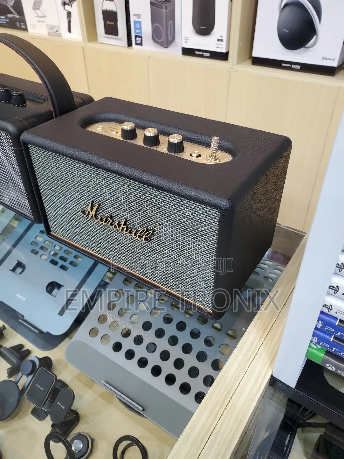 Marshall Acton III Bluetooth Home Speaker, Black