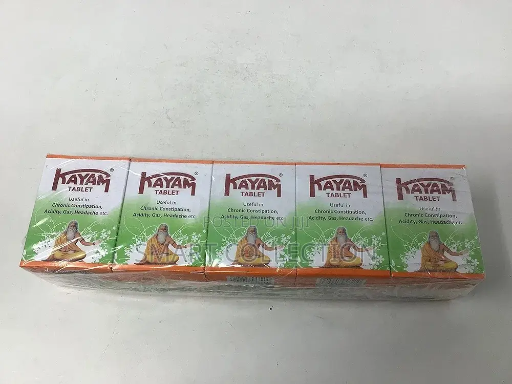 Kayam Herbal Tablets for Constipation,Acidity Mouth Ulcers