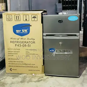 Mini Fridge Mpya Mr UK Lita 100 Zinapatikana