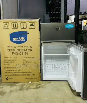 Mini Fridge Mpya Mr UK Lita 100 Zinapatikana