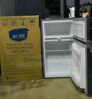 Mini Fridge Mpya Mr UK Lita 100 Zinapatikana