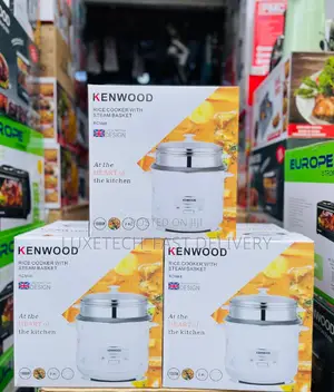 Kenwood Rice Cooker With Steam Basket 2.8L Non-Stick