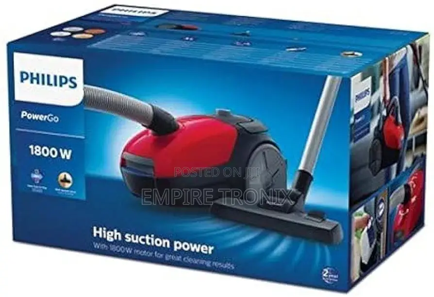 Philips Powergo Vacuum Cleaner With Bag, FC8293/61