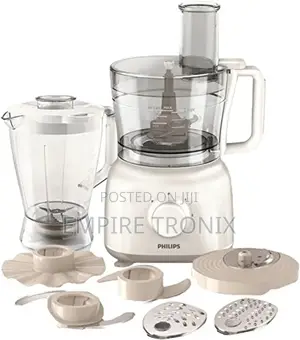 Philips Food Processor 650 Watts White, HR7628