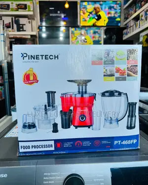 Pinetech Food Processor With Powerful Full Copper Motor