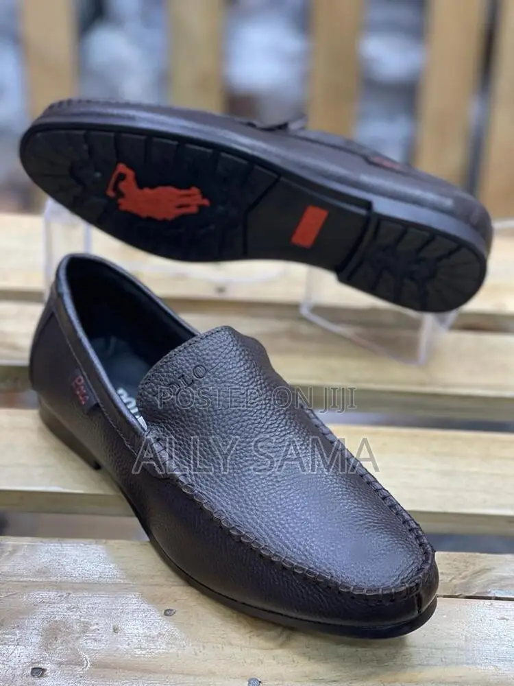 Mens Loafers POLO Coffee