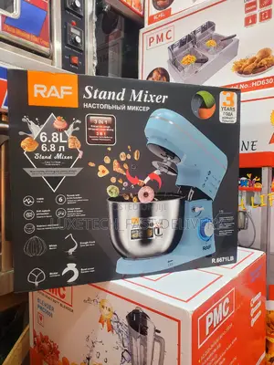 Raf Stand Mixer 6.8L 1100W | Stainless Steel | 6 Speed Pulse