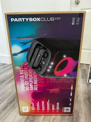 JBL Partybox Club 120 160W Wireless Party Speaker (Black)