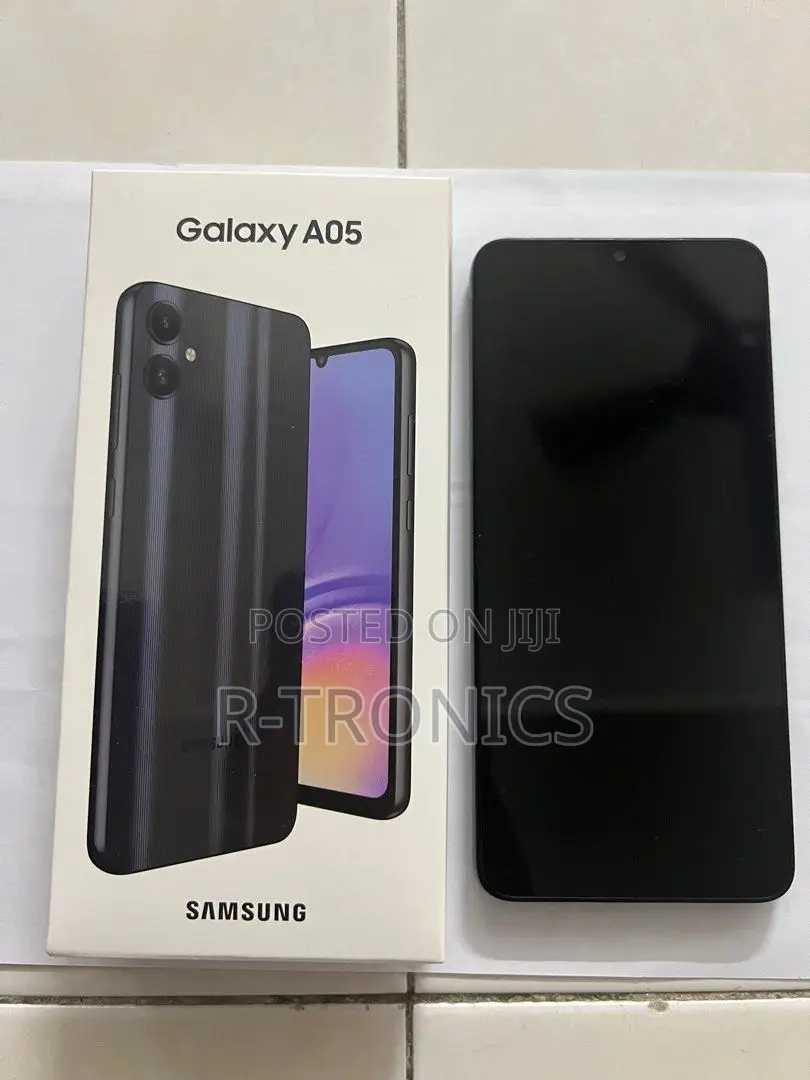 New Samsung Galaxy A05 64 GB Black