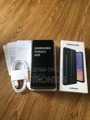 New Samsung Galaxy A05 64 GB Black