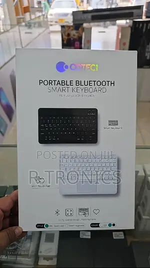 Coteci Portable Bluetooth Smart Keyboard With Touchpad