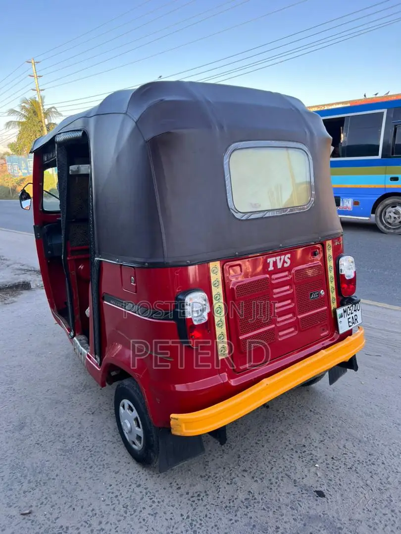 TVS King Deluxe Plus iTouch Start 2024 Red