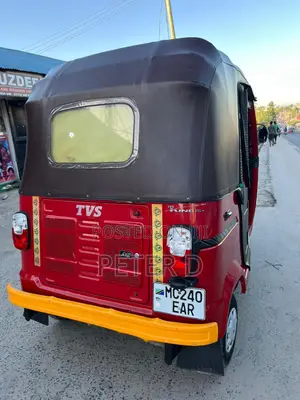 TVS King Deluxe Plus iTouch Start 2024 Red