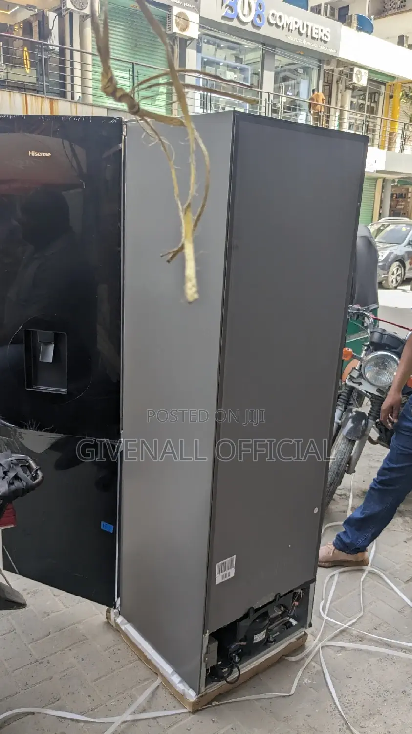 Ofa Ofa = Hisense Friji Lita 270 Mbele Kioo Imara Mkataba