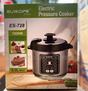 Euro-Strong Pressure Cooker 6 Litres 1000W Multi-Cooker