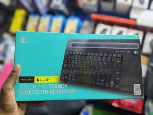 Wireless Keyboard With Bluetooth Touchpad