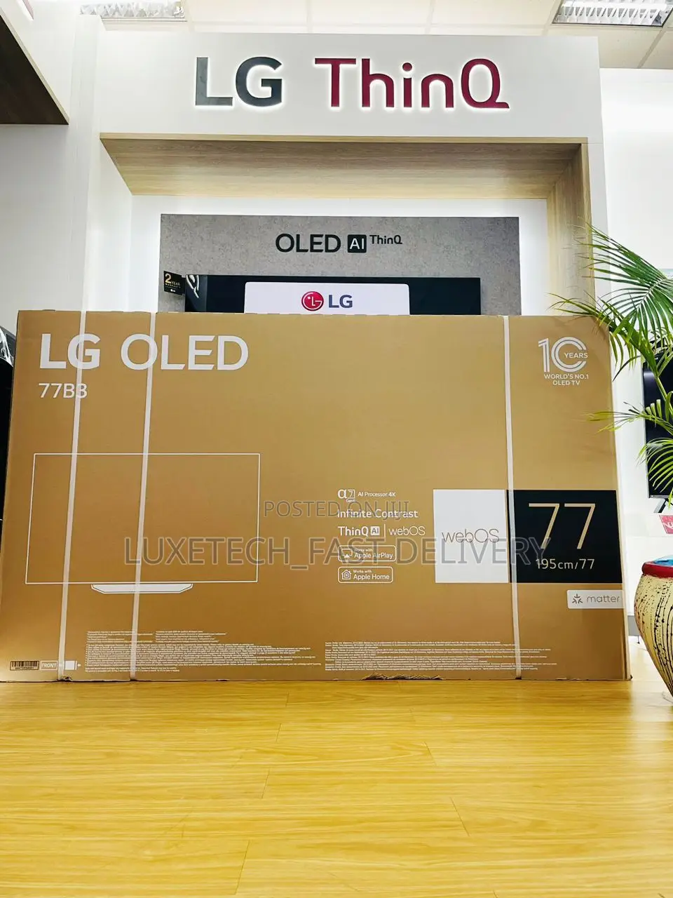 LG Oled TV B3 77 Inches Smart Uhd TV