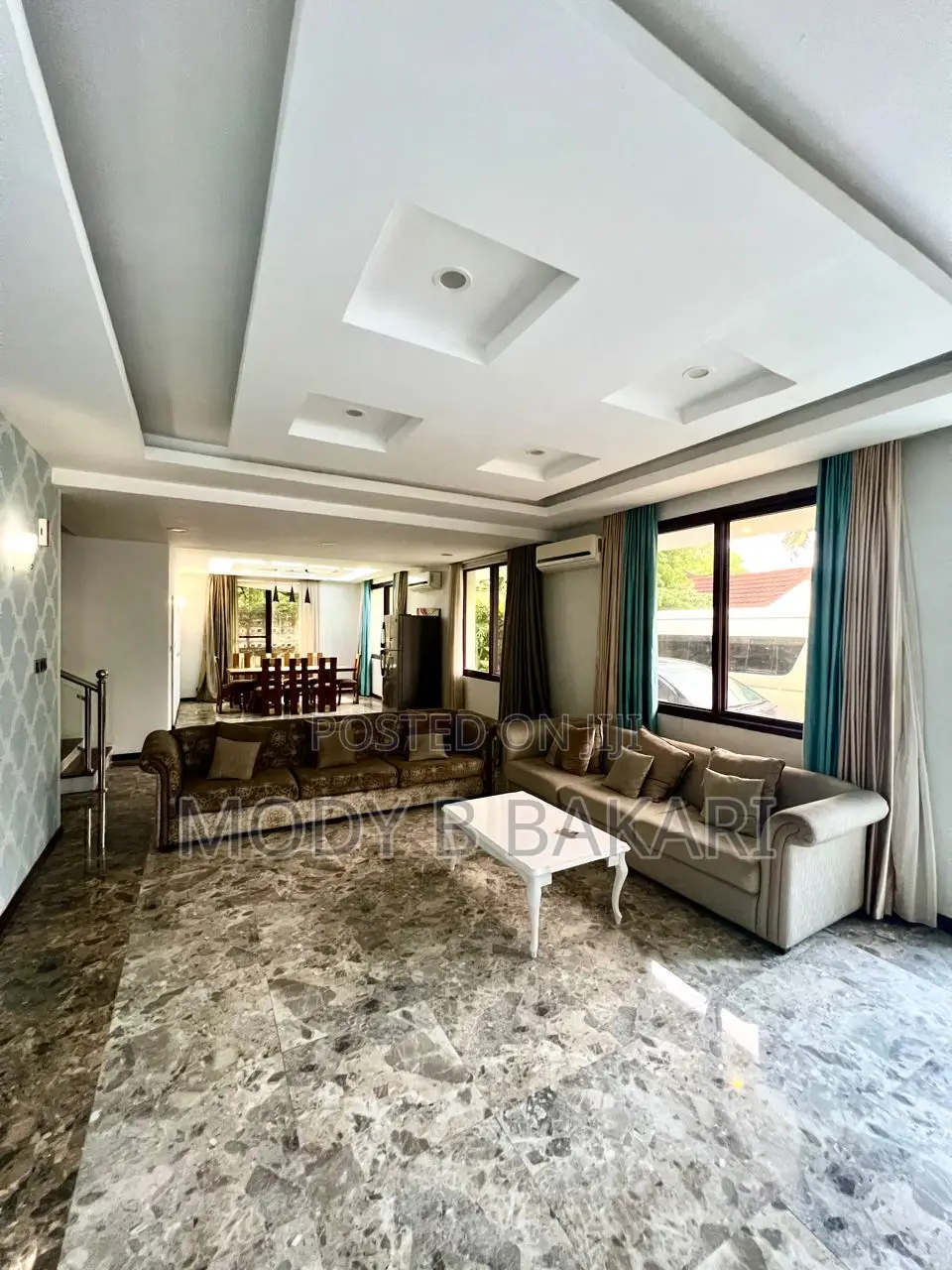 Furnished 5bdrm Villa in Masaki for rent