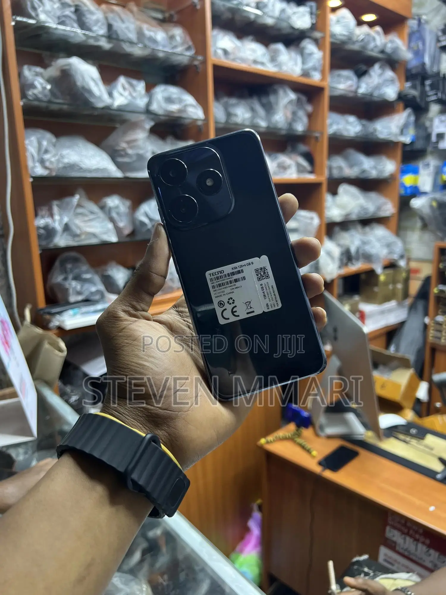 New Tecno Spark 10C 128 GB Black